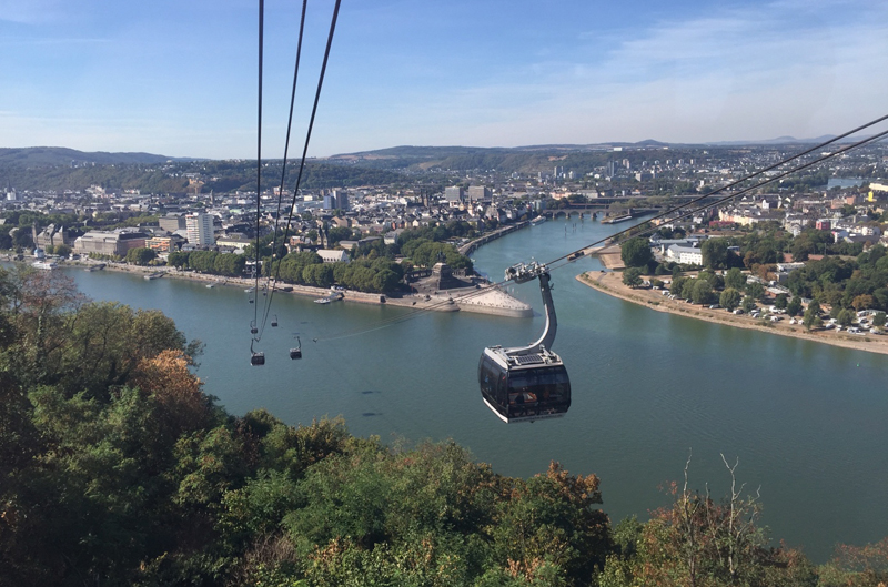 Cable car to Koblenz
