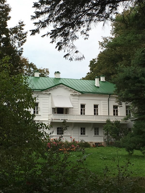 Tolstoy’s family home, Yasnaya Polyana, in the Tula province