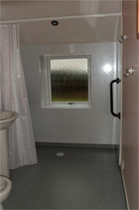 Disabled friendly wet room