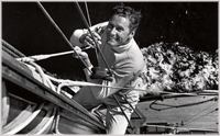 Errol Flynn, almost but not quite at the Cannes Film Festival