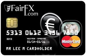 FairFX Pre-paid Mastercard