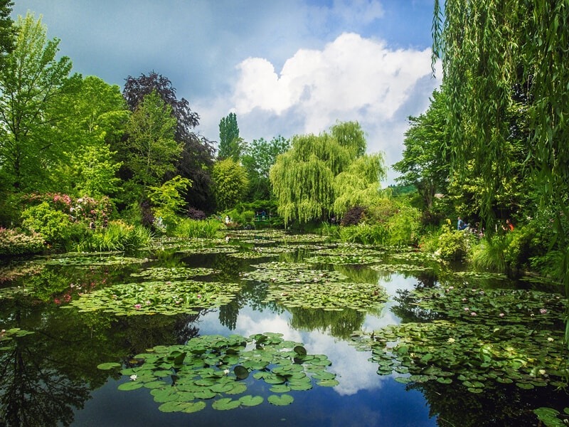 Claude Monet’s garden in Giverny