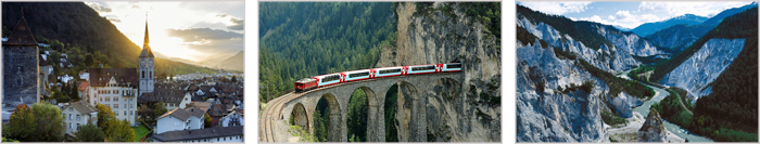 A taste of Switzerland and the Glacier Express