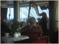 Afternoon tea with the harp virtuoso