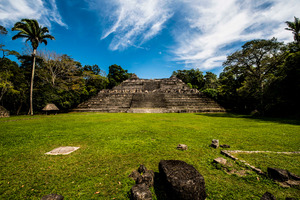 Cahal Pech - one of the hundreds of important Mayan sites in the country
