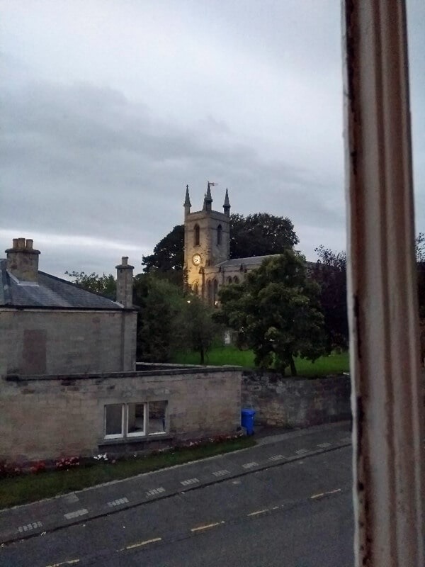 View from the Red Room window - Market Cross Guest House