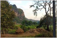 A limestone crag