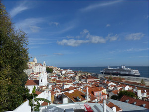 Lisbon - view from hotel