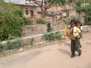 School children in Jaipur
