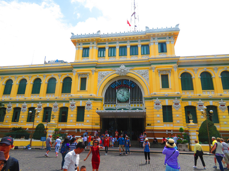 Central Post Office in Ho Chi Minh City