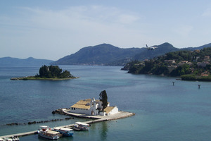 Pontikonisi (Mouse island), Corfu