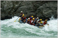 River rafting - photo courtesy of Questrails