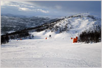 Ski run at Geilo