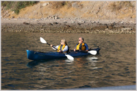 Kayaking is on of the many options on offer on this cruise