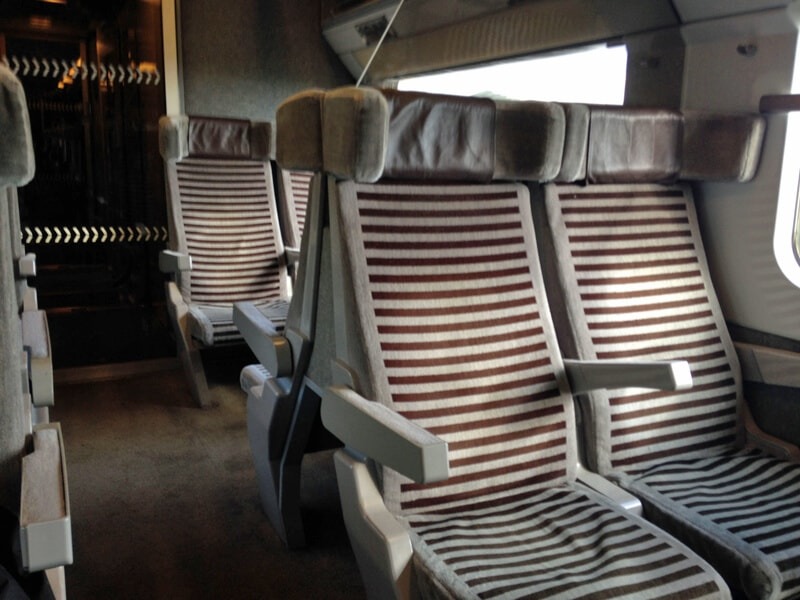 Standard Eurostar seat