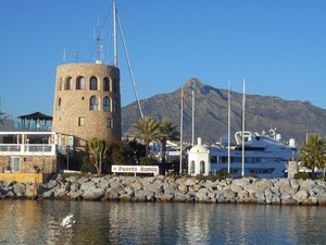 The harbour at Puerto Banus