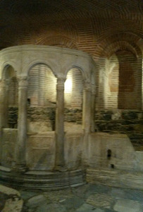 Thessaloniki - the crypt of St Demetrios