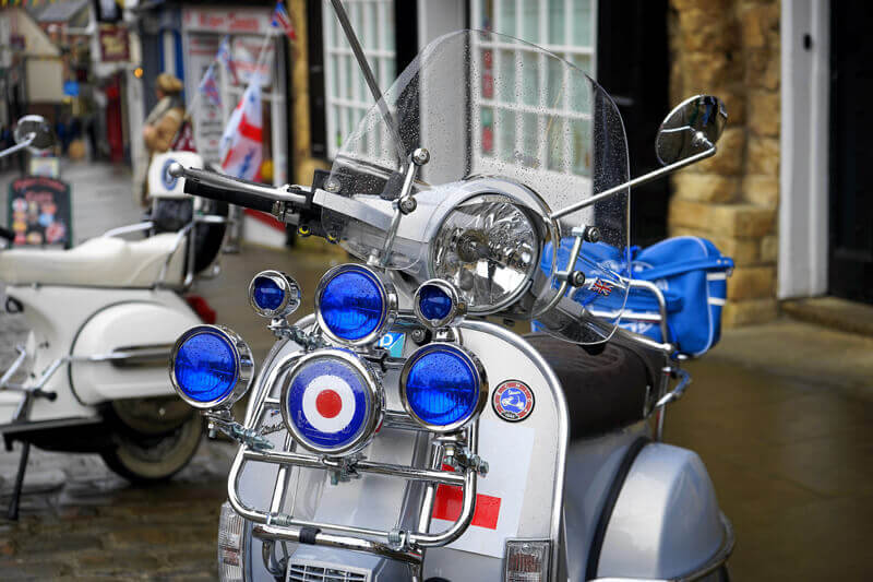 A Mods’ scooter