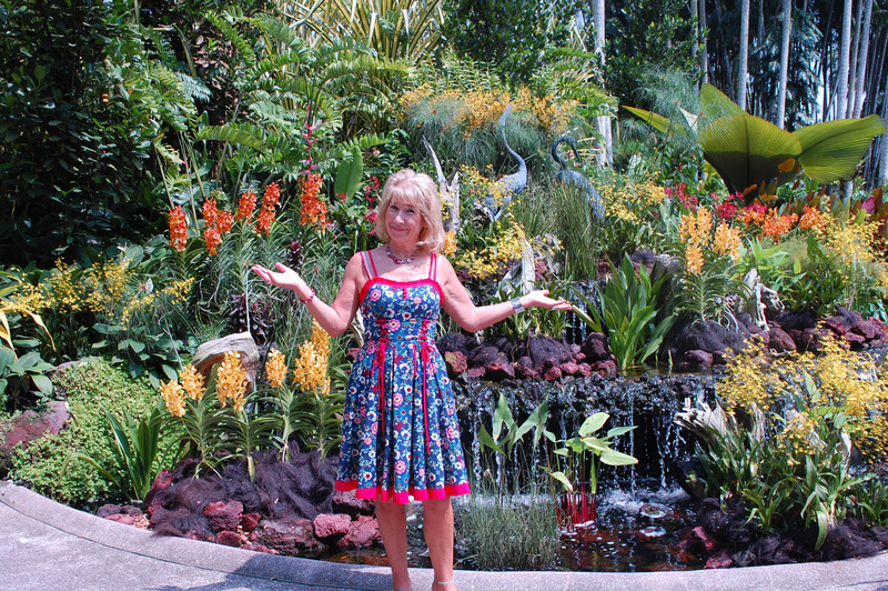 Visiting the Orchid Garden