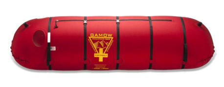 courtesy Chinook Medical Gear, Inc; https://www.chinookmed.com/06001/gamow-bag-hyperbaric-chamber-civilian-model.html