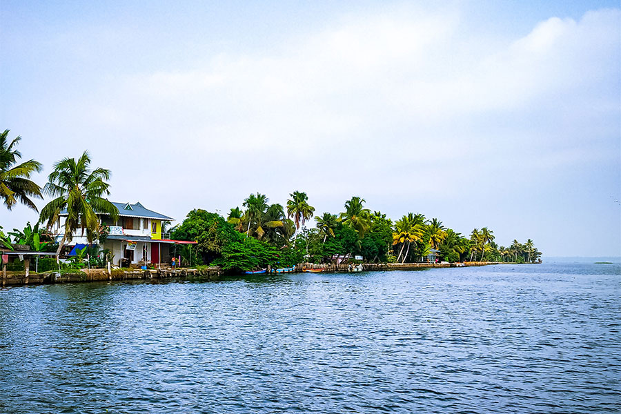 Allepy Backwaters, Kerala