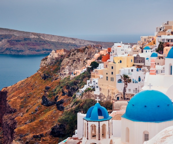 Famous greek tourist destination Oia, Greece | Holidays to Greece for over 50s