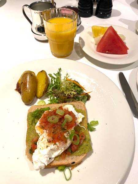 Ama Bordeaux -The breakfast menu is packed with delicious ways to start the day