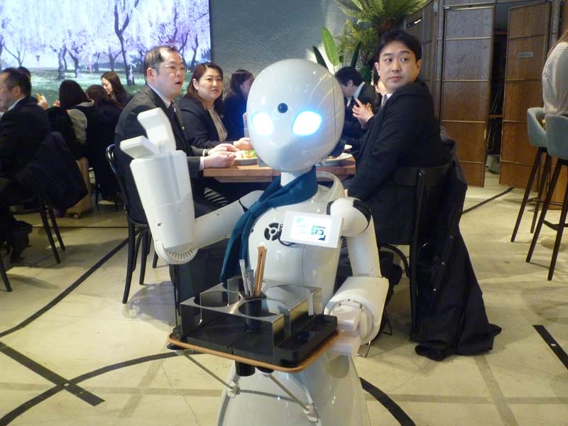 Tokyo robot cafe