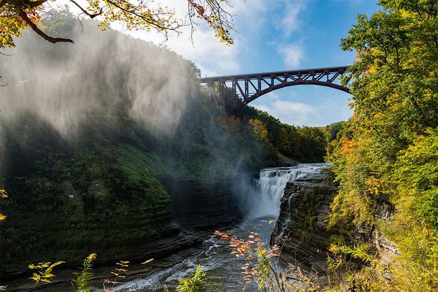 Upper Falls, Letchworth State Park