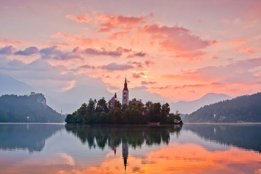 Church of Assumption, Lake Bled