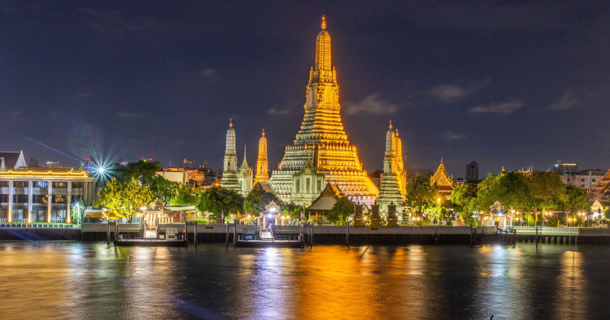 the first-class royal temple wat Arun in Bangkok Thailand Southeast Asia