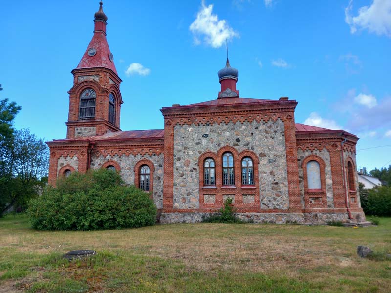 Russian Orthodox churches from the time of the Czars are found all over Latvia