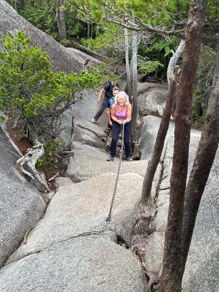 Climbing the Chief