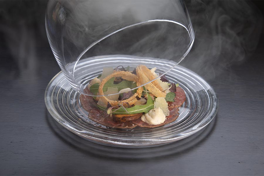 Carpaccio of beef