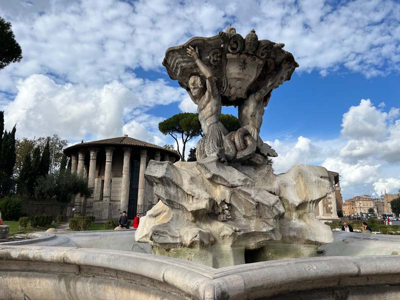 Temple of Hurcules & Fountain of Tritons