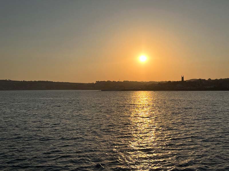 Sunset over Penzance