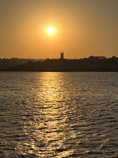 Sunset over Penzance