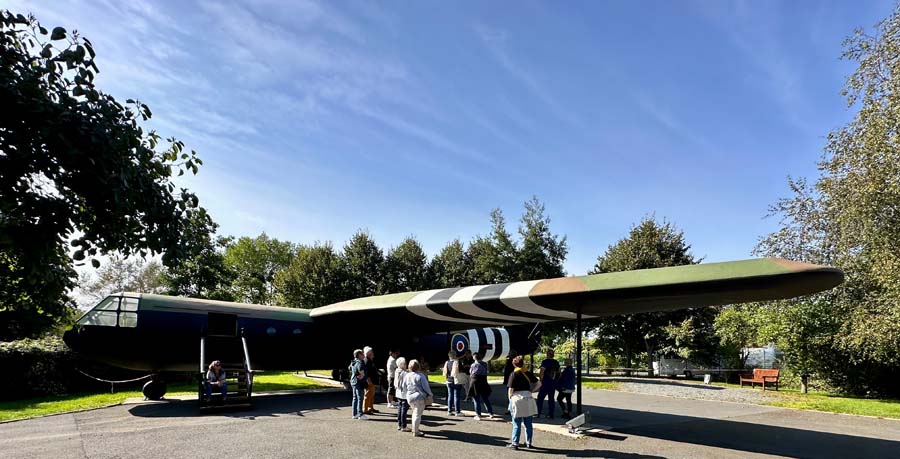 Glider at Pegasus Bridge Museum