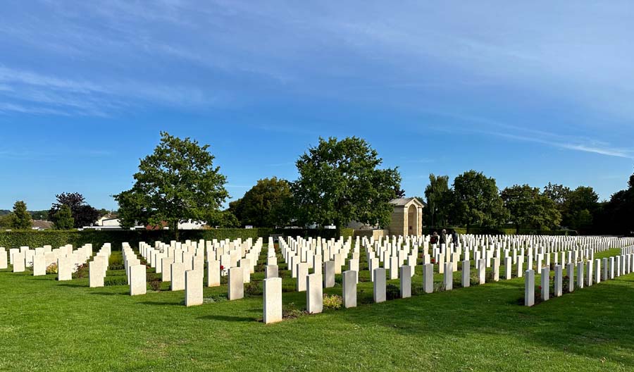 Ranville (British) cemetery