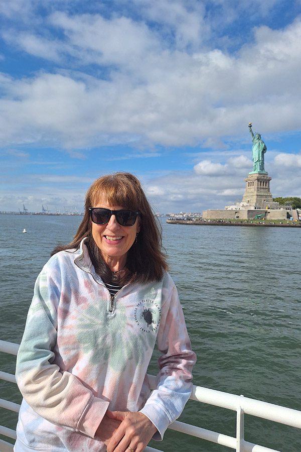 Statue of Liberty sail past