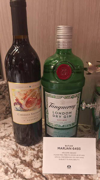 Curated mini-bar