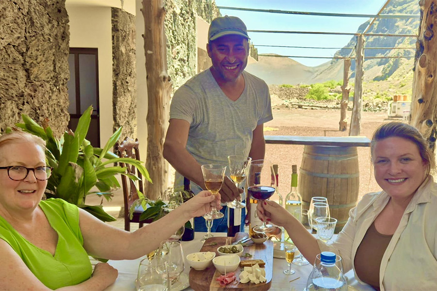 Wine tasting in Fogo