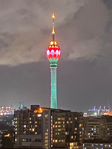 Lotus Flower Tower, Columbo