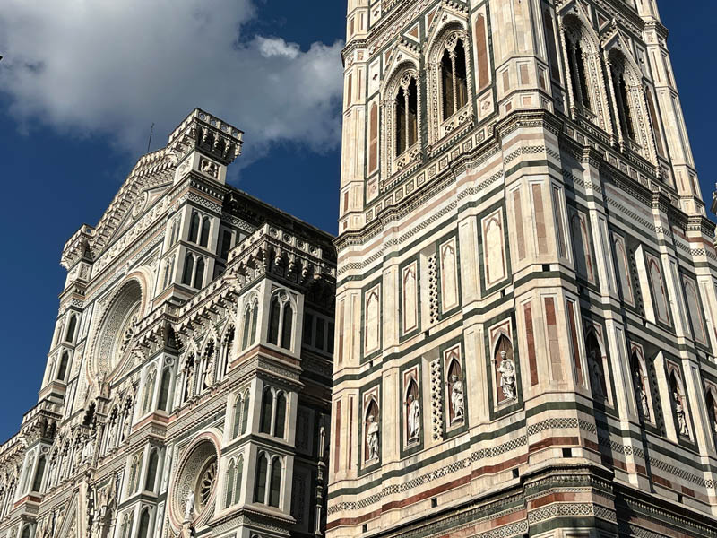 Cathedral and bell tower, Florence