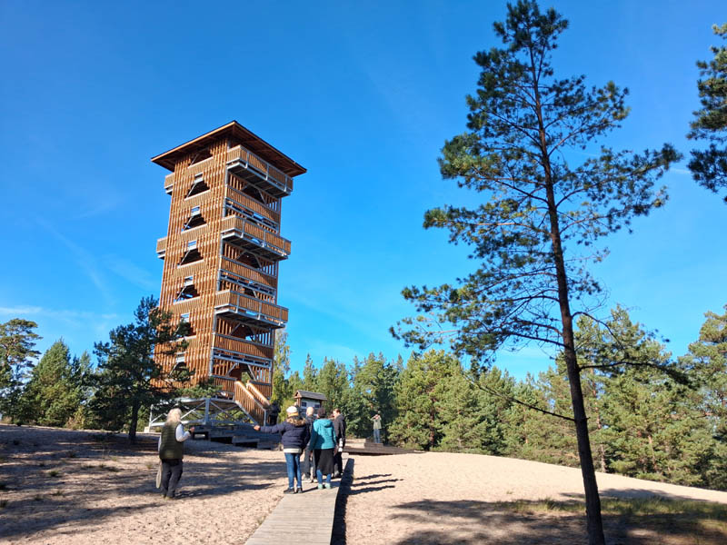 Observation tower, Tolkuse Bog