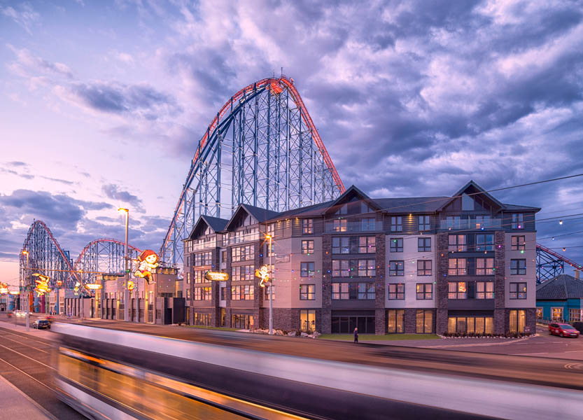 Boulevard at Pleasure Beach Resort was named the Best Luxury Hotel in Northern Europe 2023