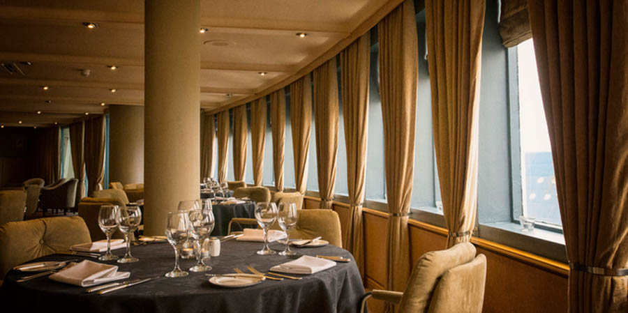 White Tower Restaurant is traditionally dressed