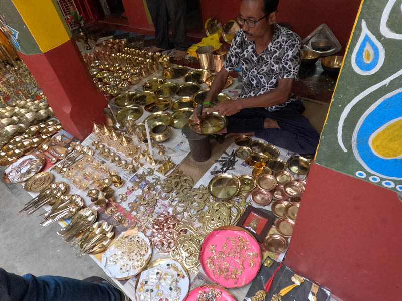 Matiara brass-making village