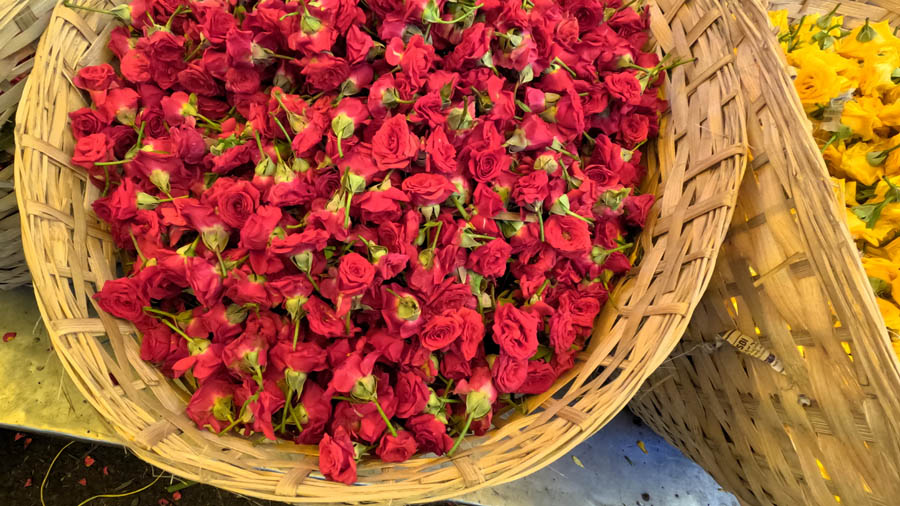 Malik Ghat Flower Market
