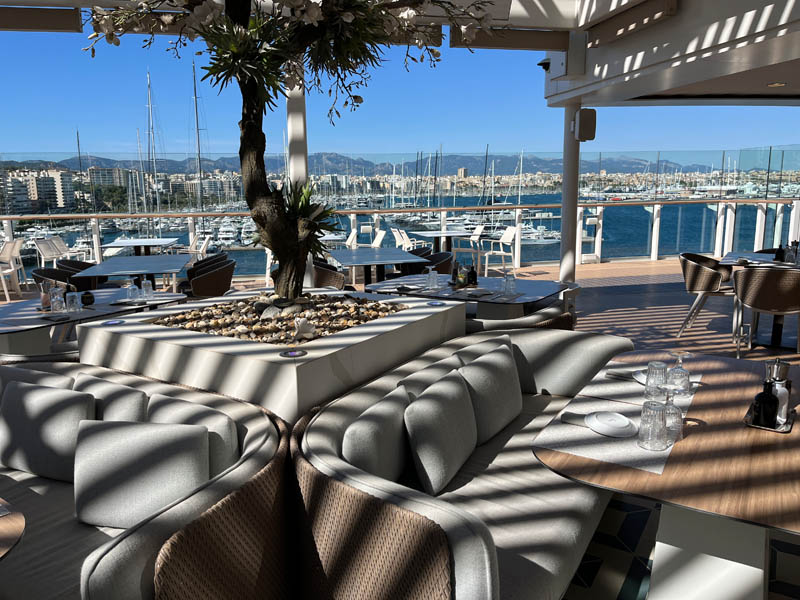 The Marquee restaurant on Silver Ray